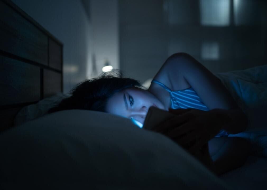 Use blue light filters